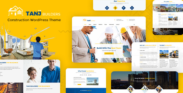 Tanj - Construction WordPress Theme Logo